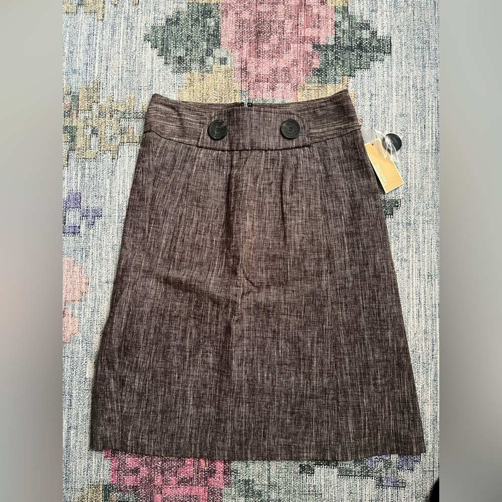 Elegant Brown Skirt
